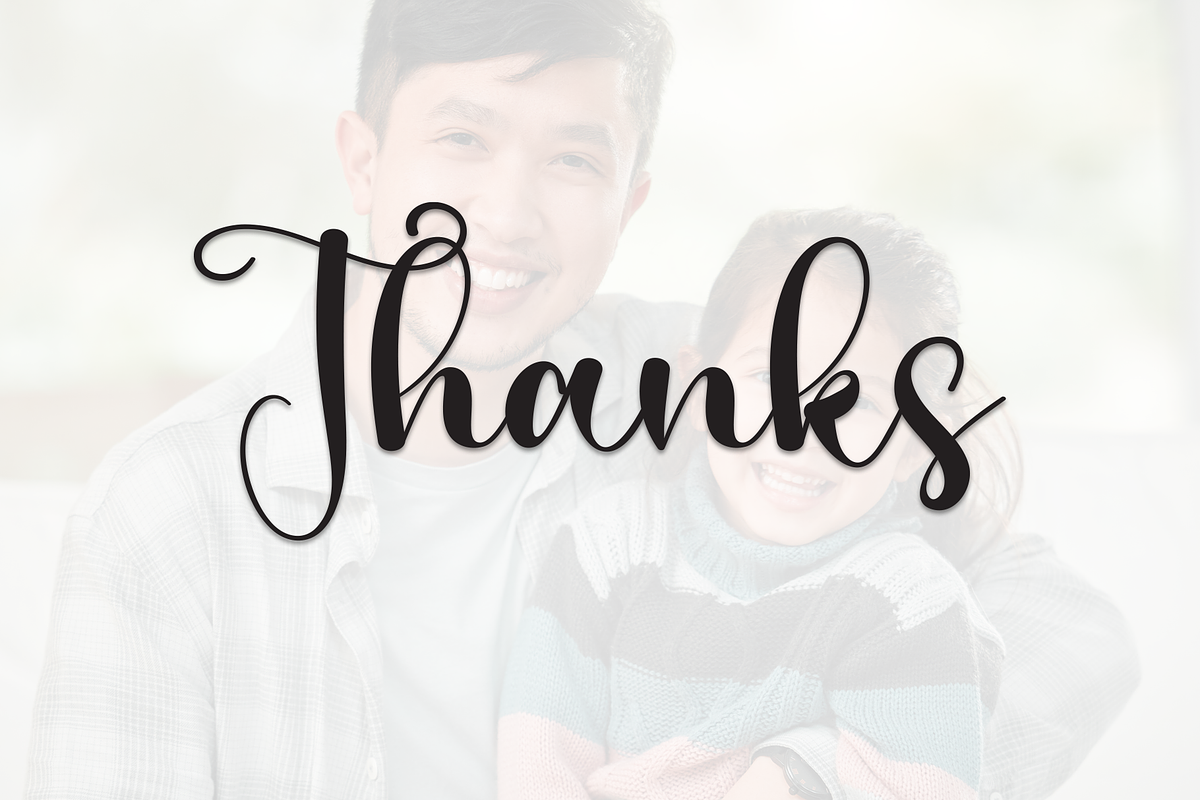 Father | Script Font, a Handwritten Font by Scratchones (Photo 9 of 9)
