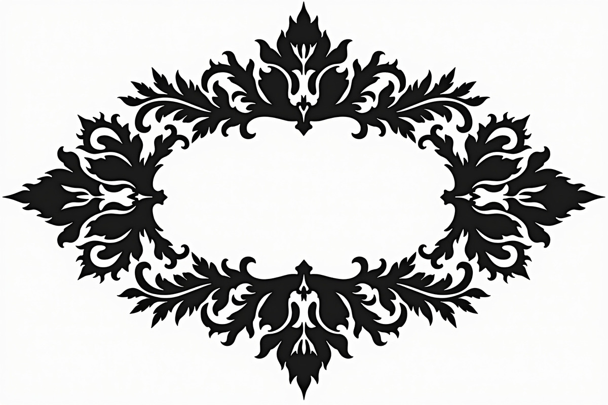 Vintage Ornate Frame Bundle, an Illustration by jahid234 (Photo 9 of 9)