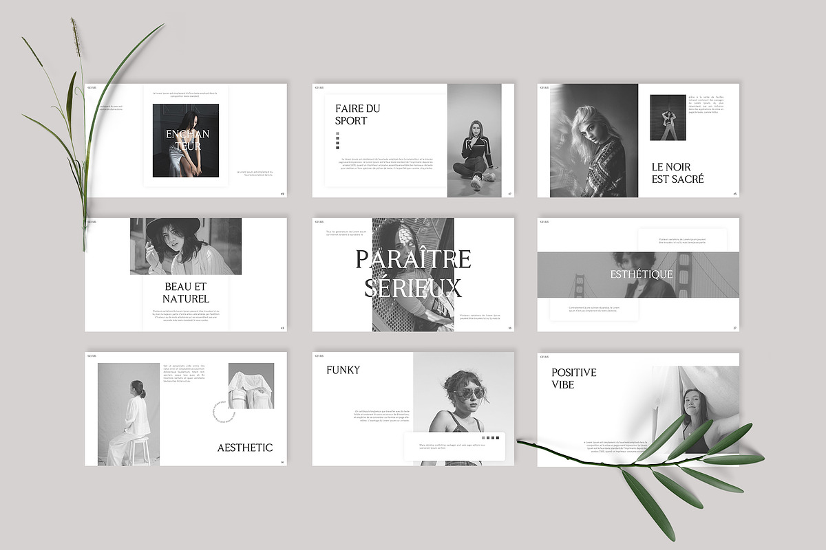 SALE Geulis Feminine Google Slides, a Presentation Template by Flawless And Co (Photo 2 of 12)
