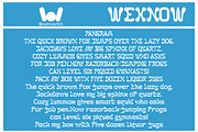 Fluidity font, a Font by weknow (Thumbnail 6 of 8)