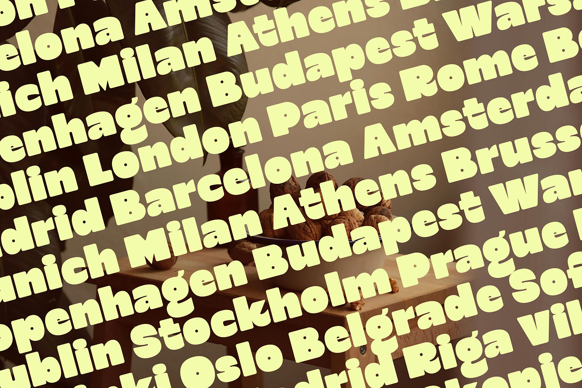 SLTF Curo - Heavy Display Typeface, a Sans Serif Font by SilverStag Type Foundry (Photo 6 of 20)