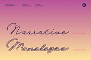 CS Lydia Pixel, a Script Font by Craft Supply Co. (Thumbnail 4 of 8)