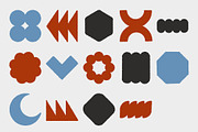 Handdrawn brutalist geometric shapes, an Object Graphic by Visual Sanctum (Thumbnail 2 of 5)