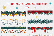 Christmas Magic Watercolor Clipart, a Seasonal Illustration by DiashaArt (Thumbnail 17 of 18)