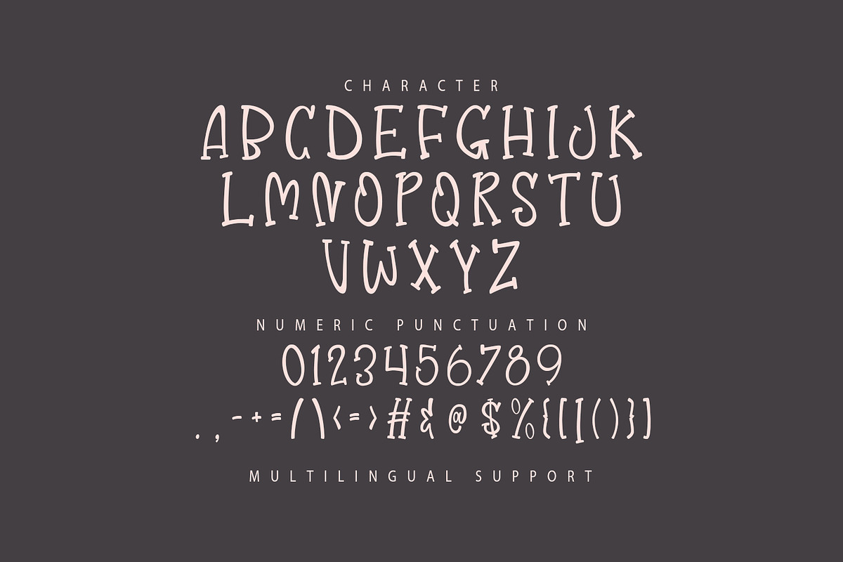 Blaniess Cute Display Font, a Handwritten Font by Maulana Creative (Photo 5 of 7)