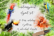 Memories of Tropical Forrest, an Illustration by PaperAndCrayons (Thumbnail 2 of 5)