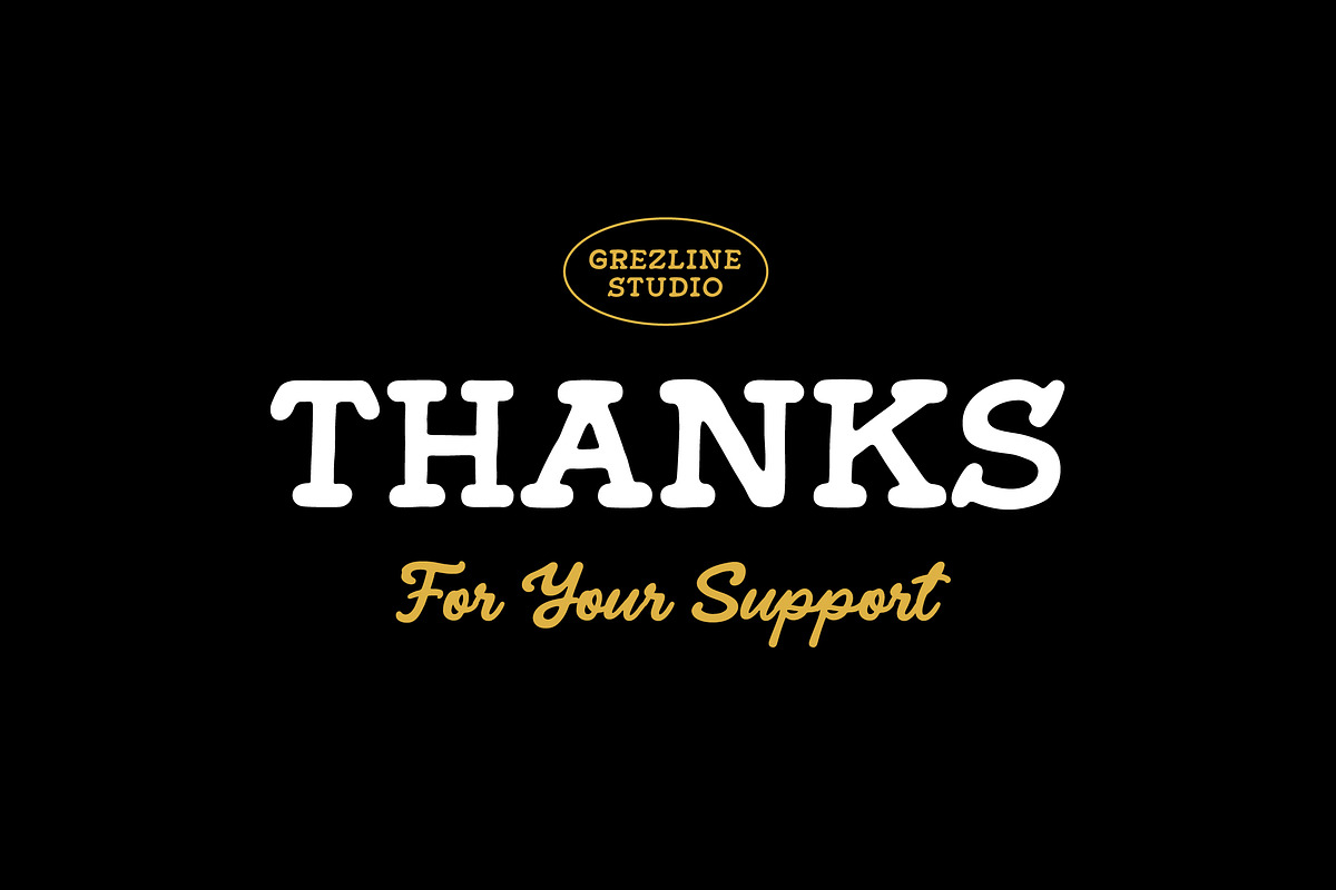 Gibson Mirage – Vintage Font, a Handwritten Font by Grezline Studio (Photo 11 of 11)