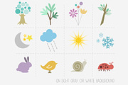 Things in Nature, an Animal Illustration by Little Pixel Shop (Thumbnail 1 of 2)