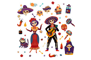 Day Of Dead Festival Celebration