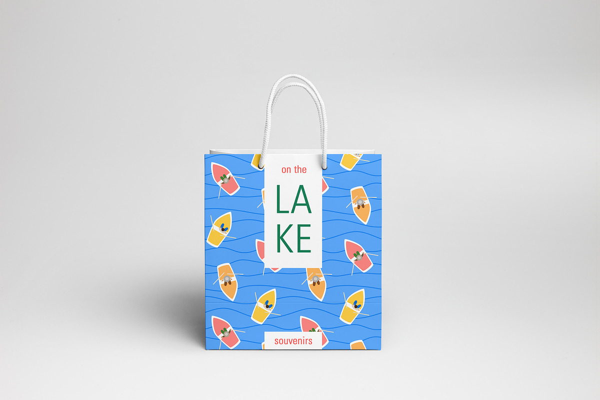 On The Lake | Vector Patterns Set, a Pattern Graphic by Kotulska (Photo 6 of 11)