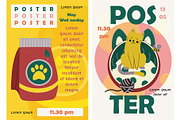 Pet, Posters, Banners., a Poster Template by KartInnka (Thumbnail 4 of 4)