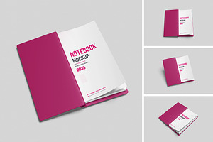 High-Quality Notebook Mockup