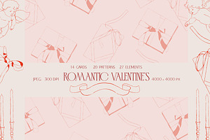 Valentine's vibe. Romantic cards