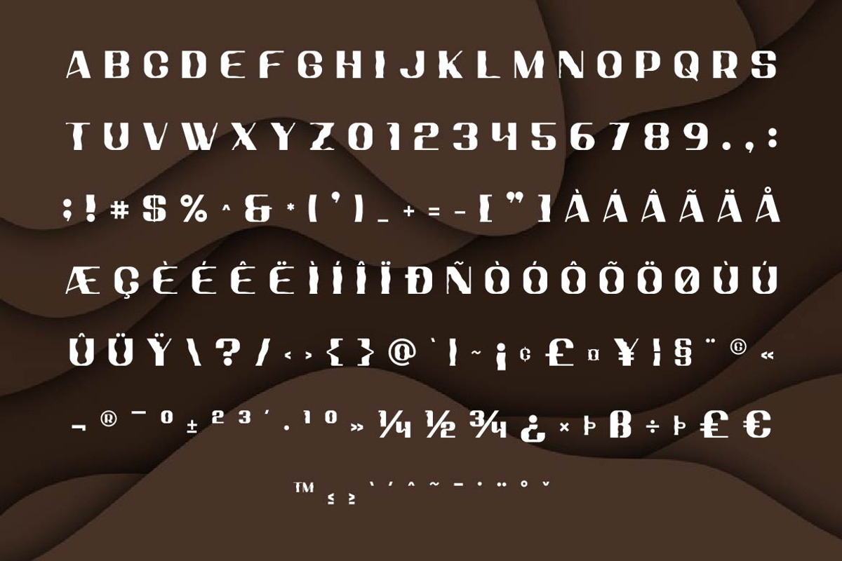 Crocky – Creative Display Font, a Sans Serif Font by Artiveko (Photo 2 of 8)
