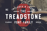 Treadstone - 8 Font Family, a Slab Serif Font by Greg Nicholls (Thumbnail 1 of 16)