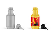 Sauce Bottle Mockup, a Mockup by mockupbuys (Thumbnail 2 of 3)