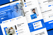 Medical Healthcare Landing Page, an UI Kit Template by ENATIVE (Thumbnail 3 of 4)