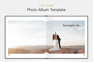 Photo Album Template - Grey