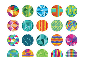 50 Vector Geometric Patterns