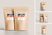 Kraft Coffee Bag Mockup, an Advertising Mockup by swsi-studio (Thumbnail 1 of 5)