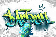 Aerolt - Street Art Graffiti Font, a Handwritten Font by Letterara (Thumbnail 3 of 14)