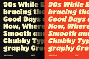 Chomp A Bold Chubby Font, a Sans Serif Font by Glowtype (Thumbnail 2 of 15)