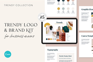 Trendy Logo & Branding Kit