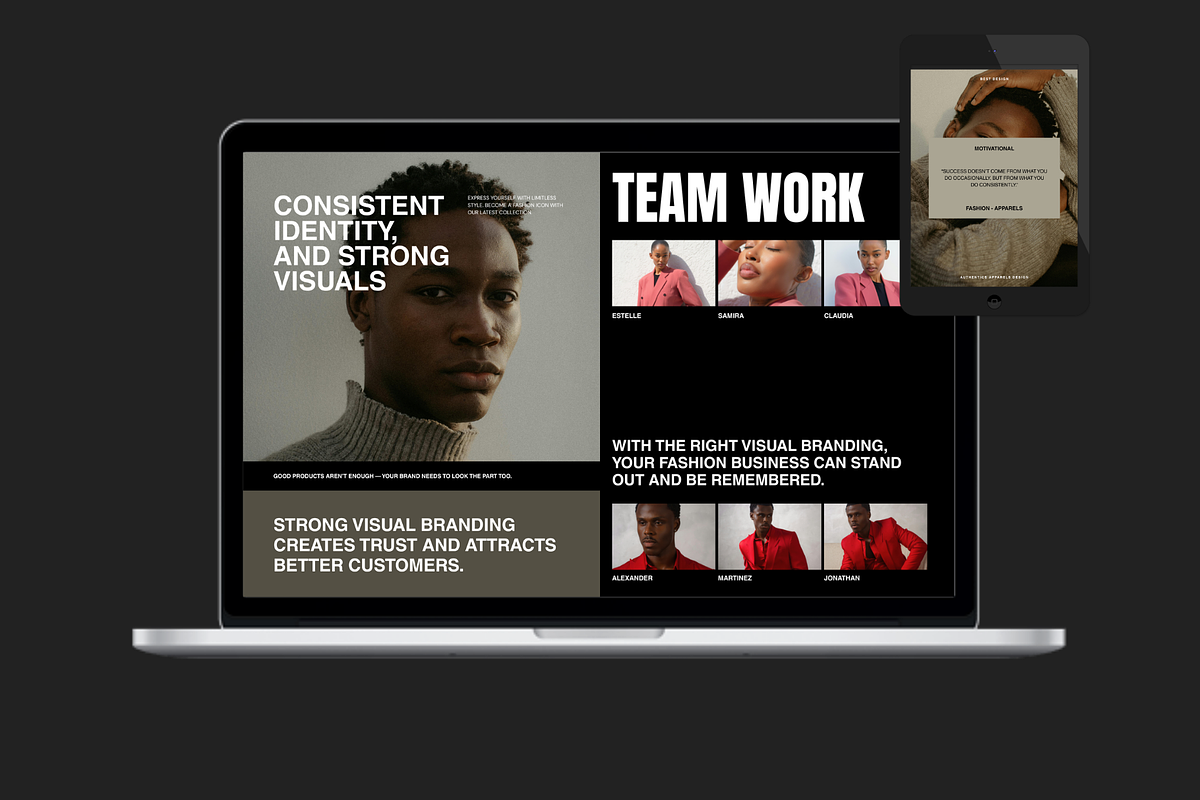 Brand Portfolio Social Media 3 in 1, a Social Media Template by Creatorism (Photo 5 of 8)