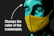 Face Mack NEW trand, a Mask Mockup by Radmila (Thumbnail 4 of 11)