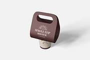 Coffee Single Cup Holder Mockup, a Cups & Container Mockup by Indah (Thumbnail 5 of 6)