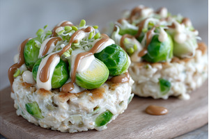 Gray background showcases puffed, a Food & Drink Photo by ZinetroN