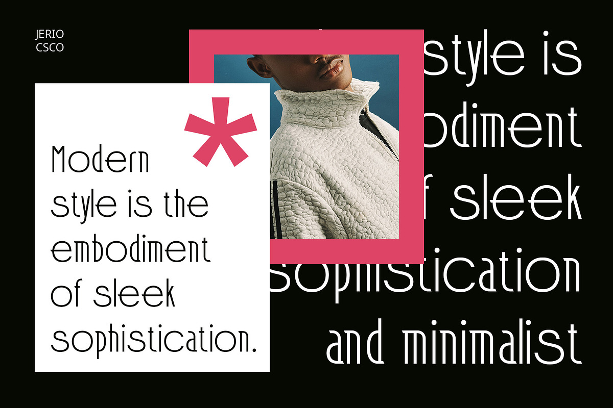 Jerio – Modern Sans Serif, a Sans Serif Font by Craft Supply Co. (Photo 4 of 8)