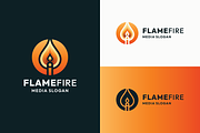 Dynamic Flame & Energy Logo, a Branding & Logo Template by Design_Planet (Thumbnail 1 of 3)