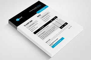 A4 Invoice Business Template