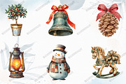 Vintage Christmas Sublimation Bundle, a Graphic by designcity5 (Thumbnail 3 of 5)