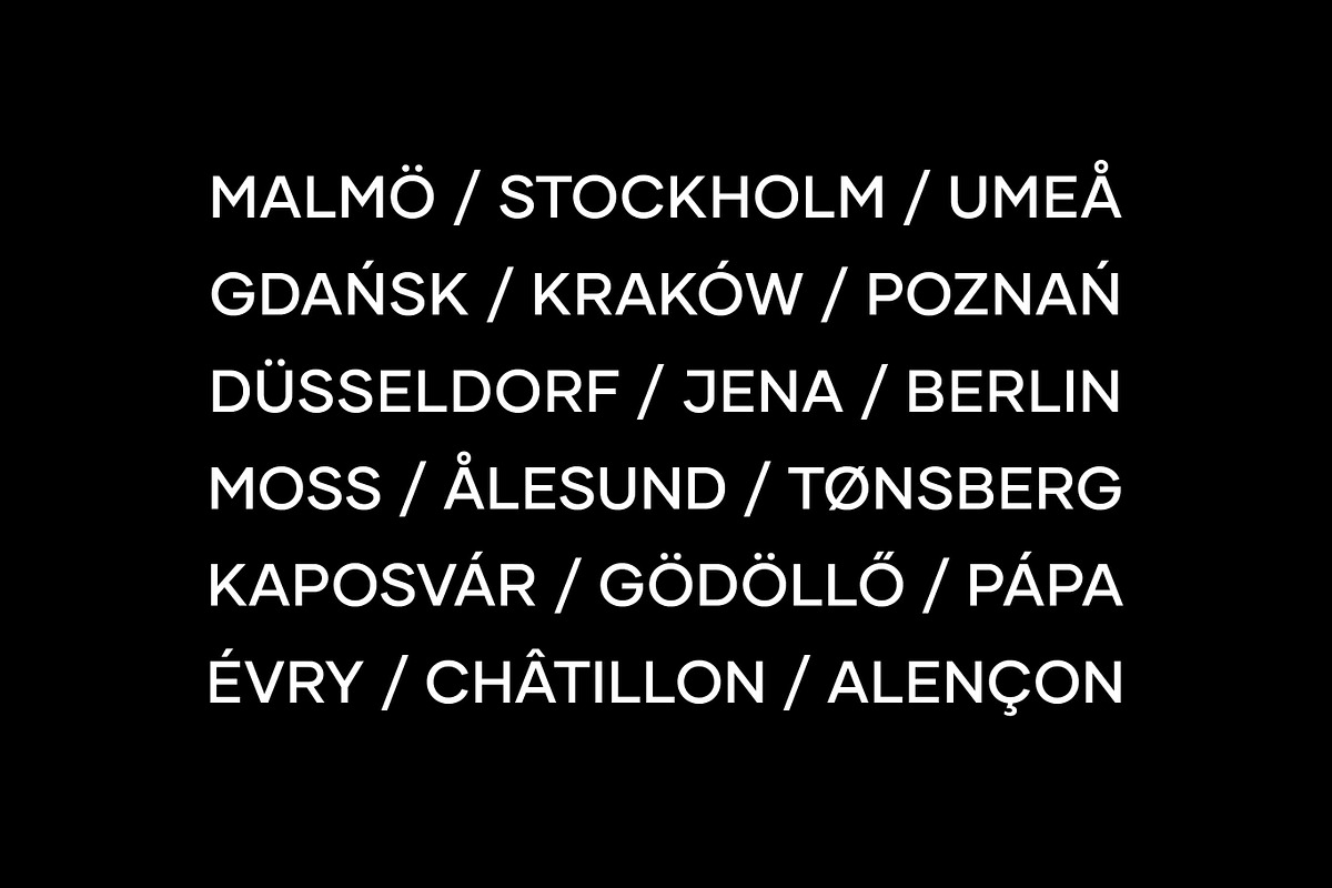 Gilmer – Geometric Sans Serif, a Sans Serif Font by Piotr Łapa (Photo 15 of 15)