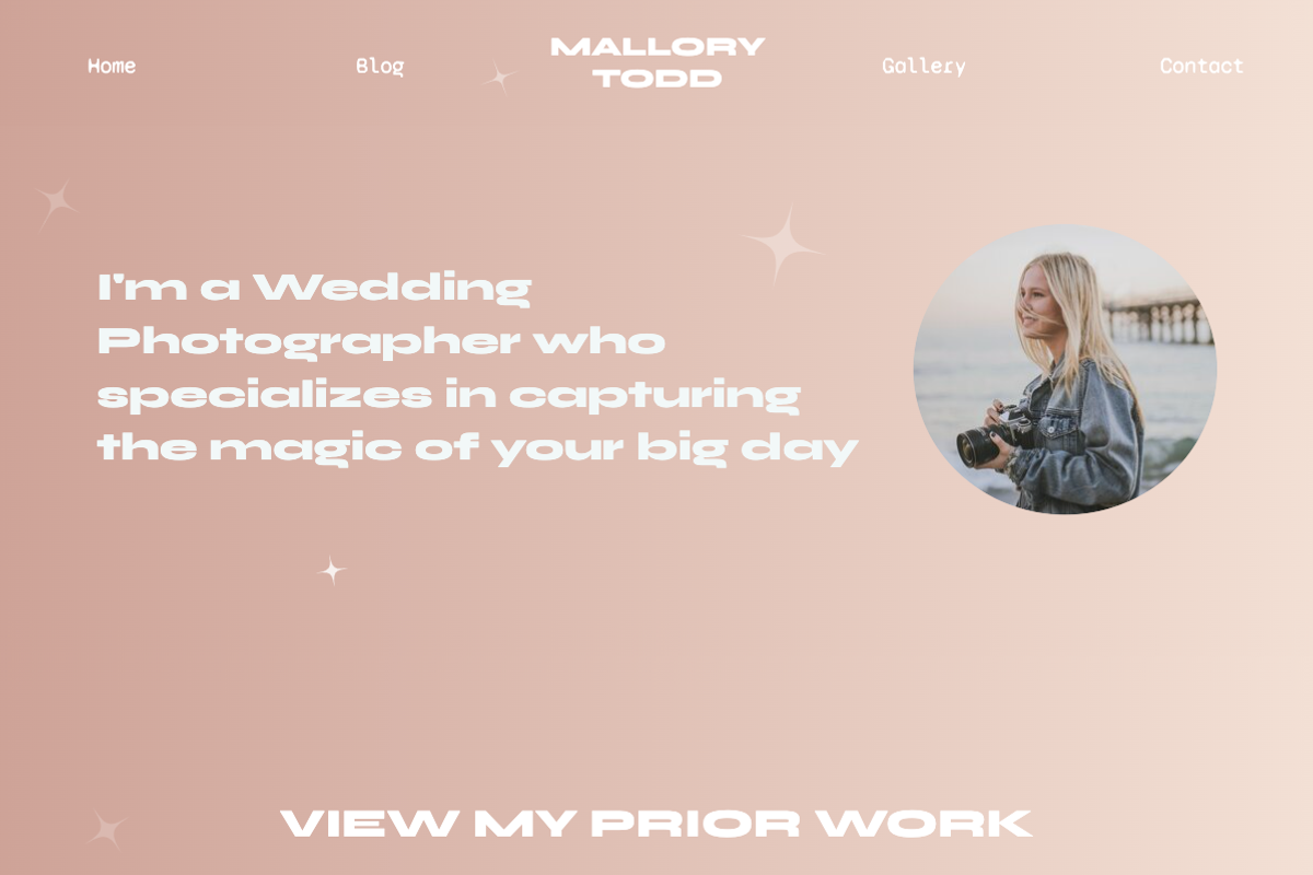 'Terracotta Dreams' Showit Template, a Landing Page Template by maddiedigitalco. (Photo 3 of 6)
