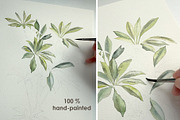 Garden Retreat botanical wall mural, a Wallpaper Graphic by Timofi Art (Thumbnail 15 of 15)