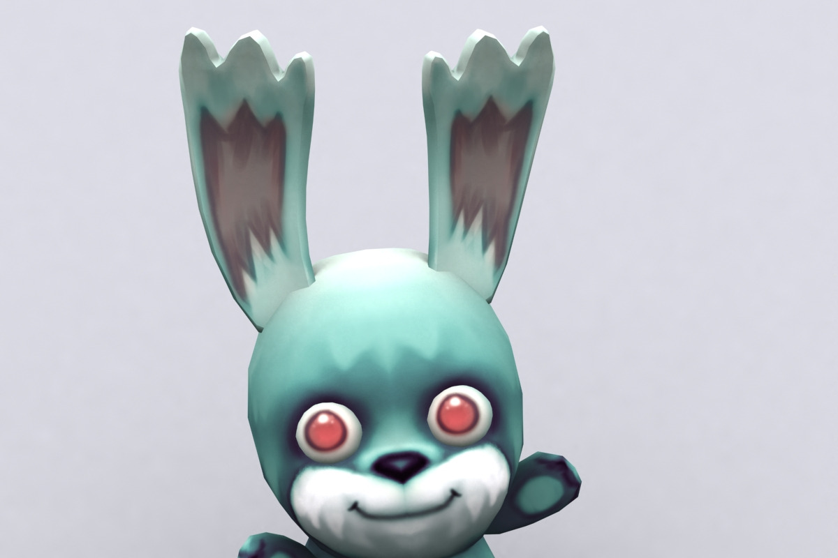 3DRT - Chibiimons - Bunny, a Characters & Person 3D Model by 3DRT.com (Photo 6 of 6)