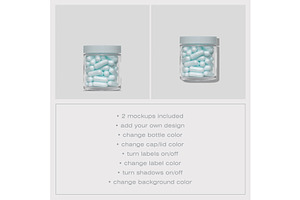 Vitamin Jar Mockup No. 2