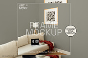 Calm Room: Mix Ratio frame mockups, a Merchandise Mockup by MCKP*ME (Thumbnail 5 of 8)
