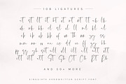 Singgiata Handwritten Font, a Script Font by etigletters (Thumbnail 13 of 15)