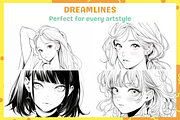 Procreate Easy Manga Lineart, a Brush Add-On by nikiartcorner (Thumbnail 10 of 10)
