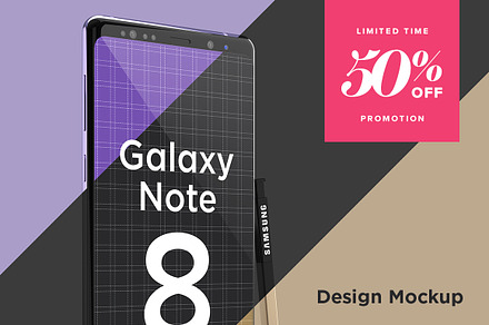 Samsung Galaxy Note 8 Design Mockup