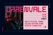 Corptic - Futuristic Modular Display, a Sans Serif Font by Pandeka Studio (Thumbnail 3 of 9)
