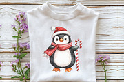 embroidered Christmas PNG sublimatio, an Illustration by CraftArtStudio (Thumbnail 5 of 6)