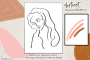 Abstract shape  Oneline art clipart, a Decorative Illustration by LABFcreations (Thumbnail 4 of 15)