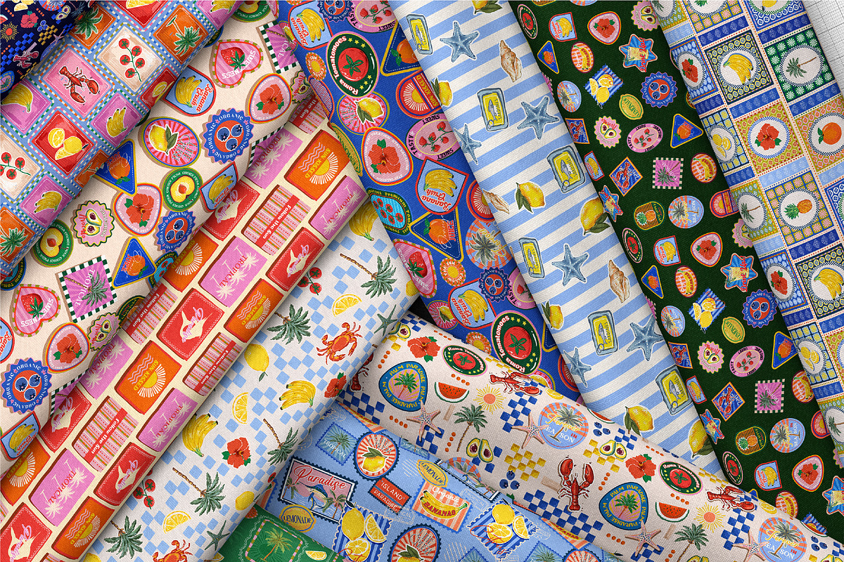 Tropical Bliss, a Pattern Graphic by MSNTY STUDIOX (Photo 2 of 31)