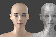 Stylized Female 01 T-Pose Base Mesh, a Characters & Person 3D Model by VK Studio (Thumbnail 12 of 28)