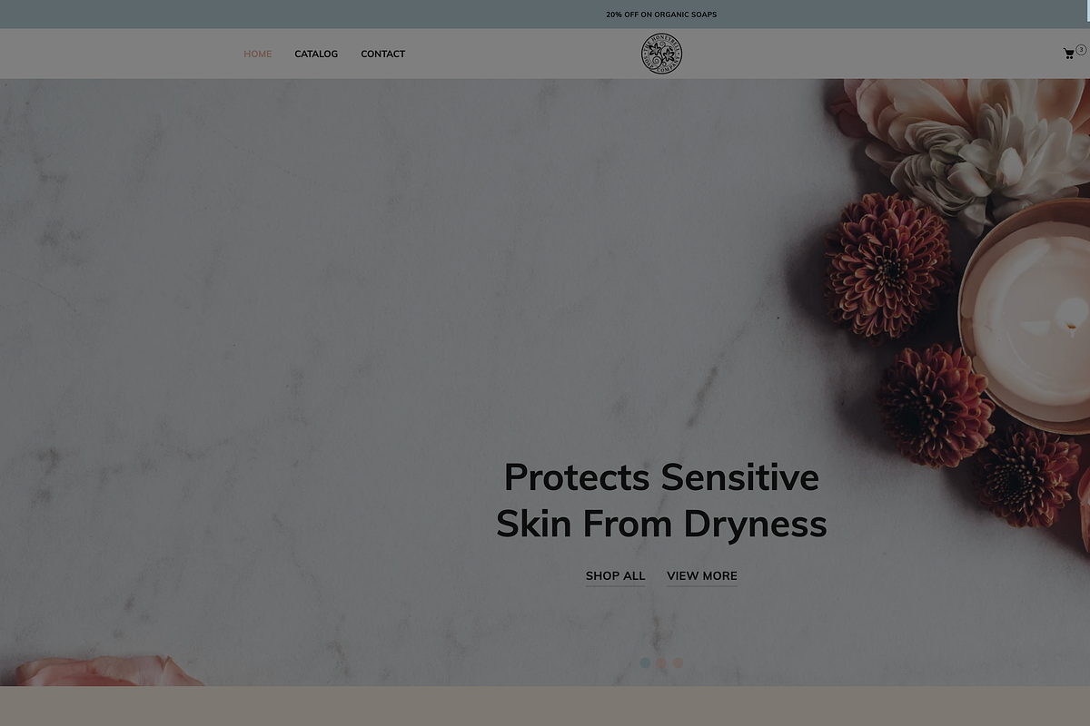 Shopify Candle Theme Light Blue, a Templates & Theme by Exclusive Themes (Photo 10 of 10)